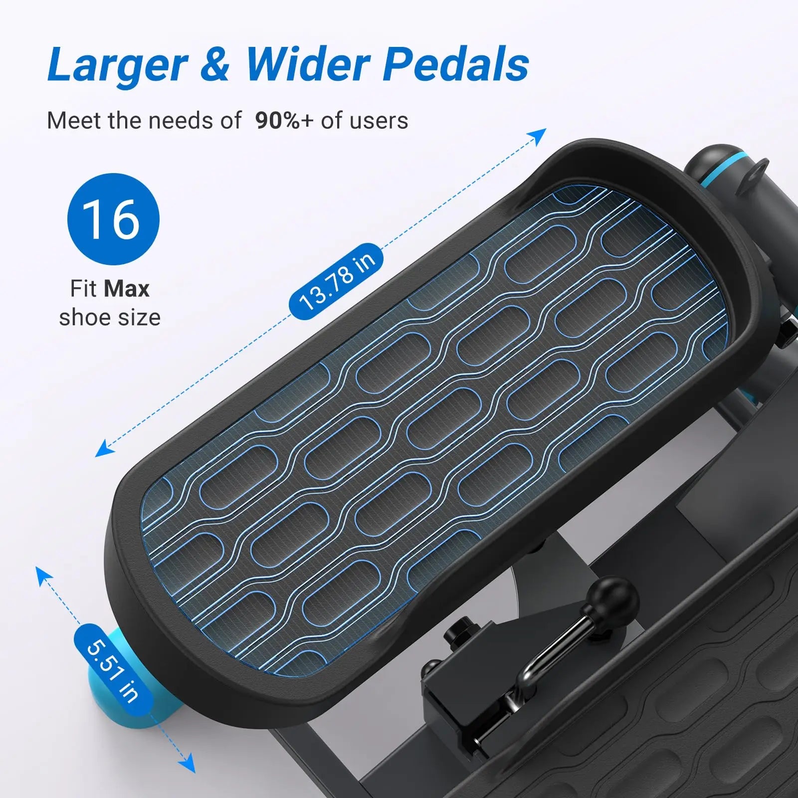 MERACH Stepper Upgrade - Stepper de doble acción con capacidad de 330 libras