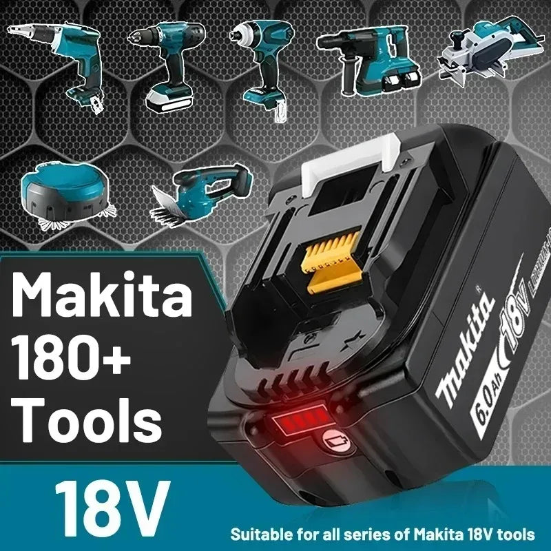 Batería Makita 18V con Cargador - 6.0Ah y 9.0Ah Disponibles | Compatible DDF487