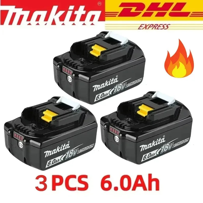 Batería recargable Makita 100% original de 18 V, 5 Ah, 6 Ah y 9 Ah