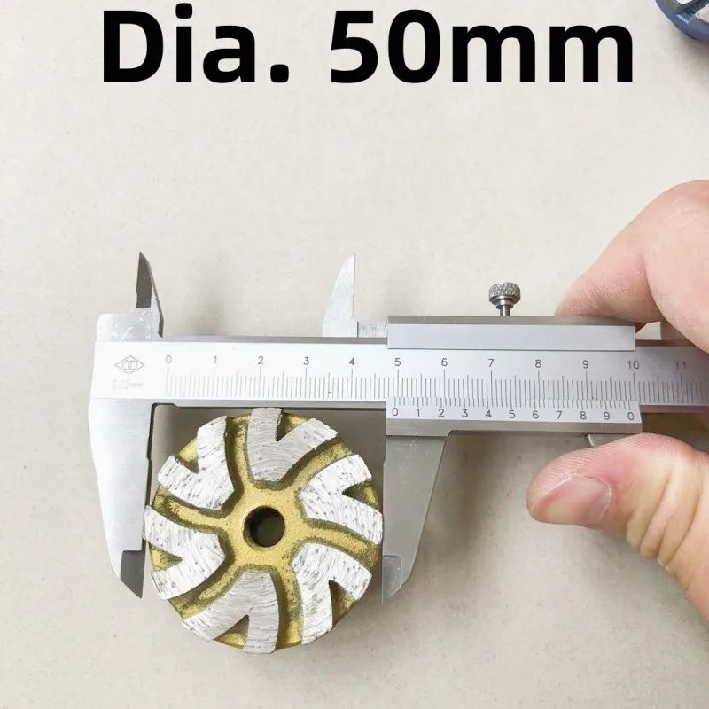 Disco de diamante para amoladora angular en seco, de 35 a 50 mm