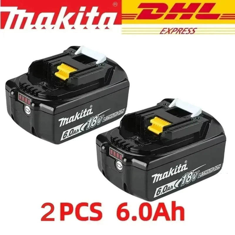 Batería recargable Makita 100% original de 18 V, 5 Ah, 6 Ah y 9 Ah