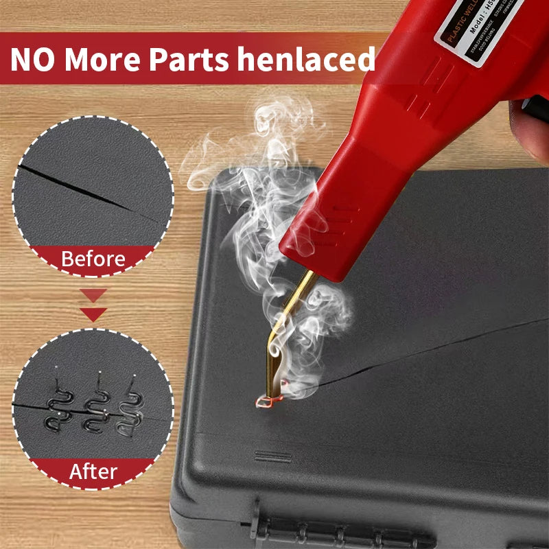 Máquina de soldadura de plástico con grapadora