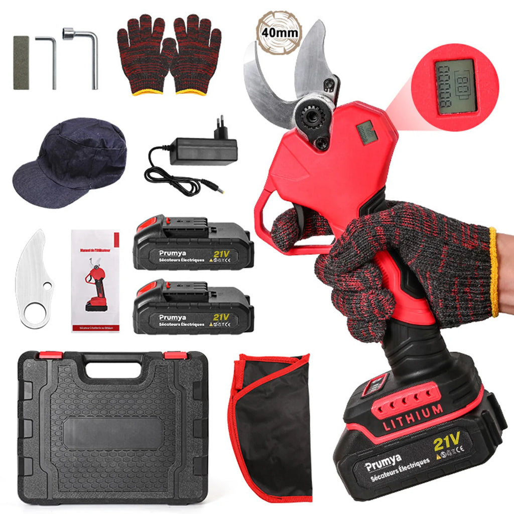 Tijeras de podar eléctricas inalámbricas de 50/40 mm de diámetro