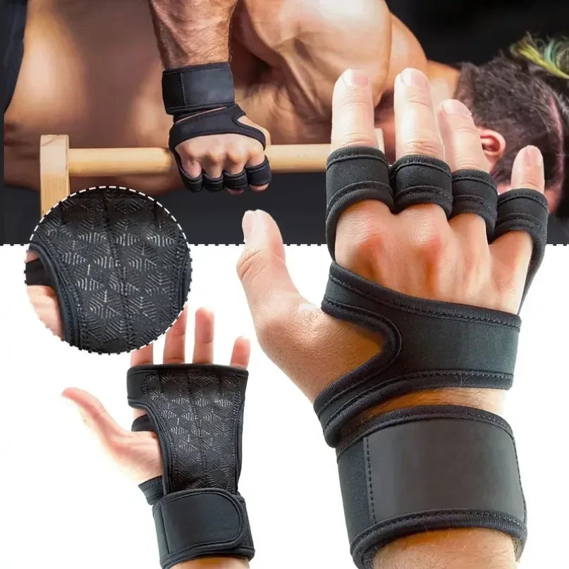1 par de guantes deportivos de entrenamiento para hombres y mujeres
