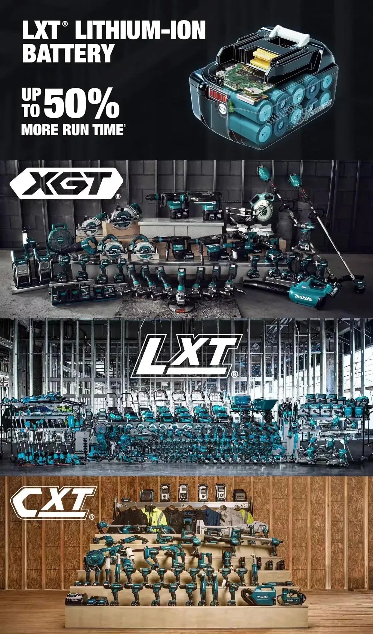 Batería recargable Makita 100% original de 18 V, 5 Ah, 6 Ah y 9 Ah