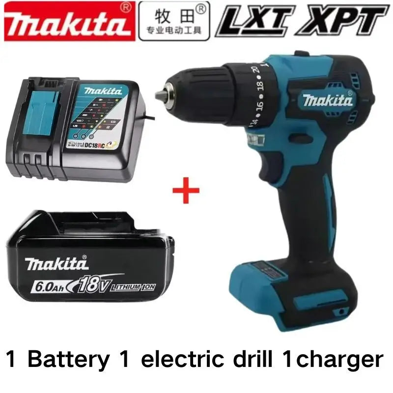 Batería Makita 18V con Cargador - 6.0Ah y 9.0Ah Disponibles | Compatible DDF487