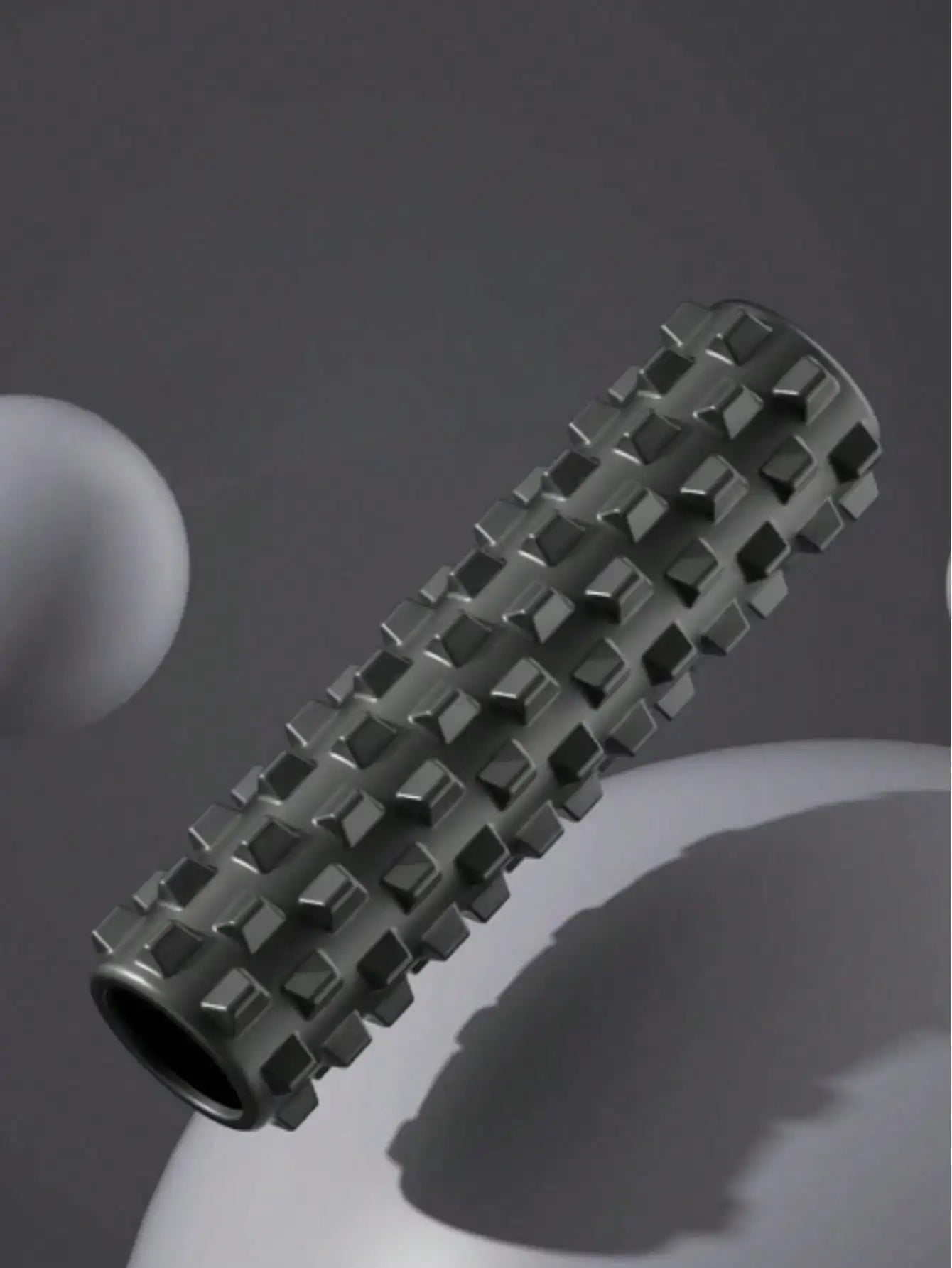 Bloque de masaje muscular con rodillo de espuma para yoga de 45 cm.
