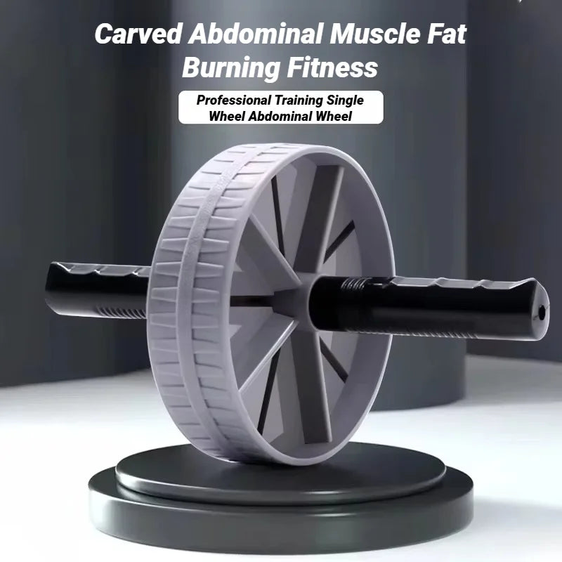 Rueda abdominal resistente con rodillo antideslizante para fortalecer los músculo