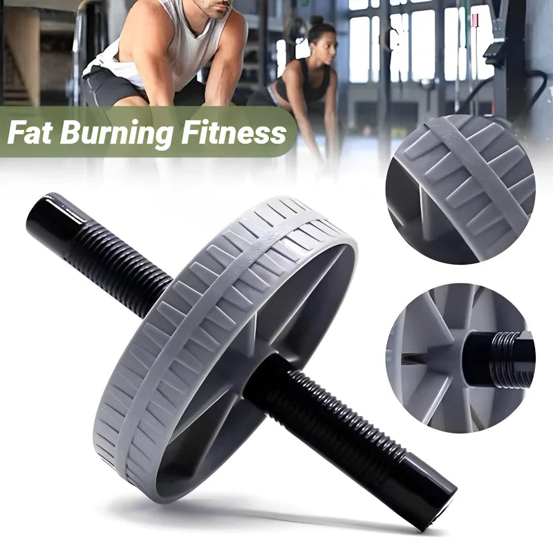 Rueda abdominal resistente con rodillo antideslizante para fortalecer los músculo