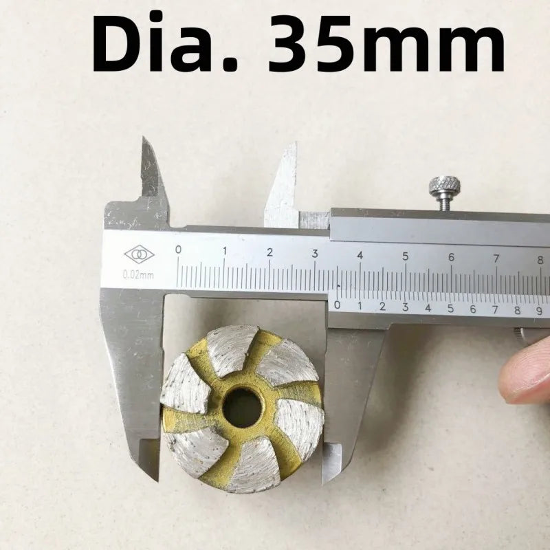Disco de diamante para amoladora angular en seco, de 35 a 50 mm