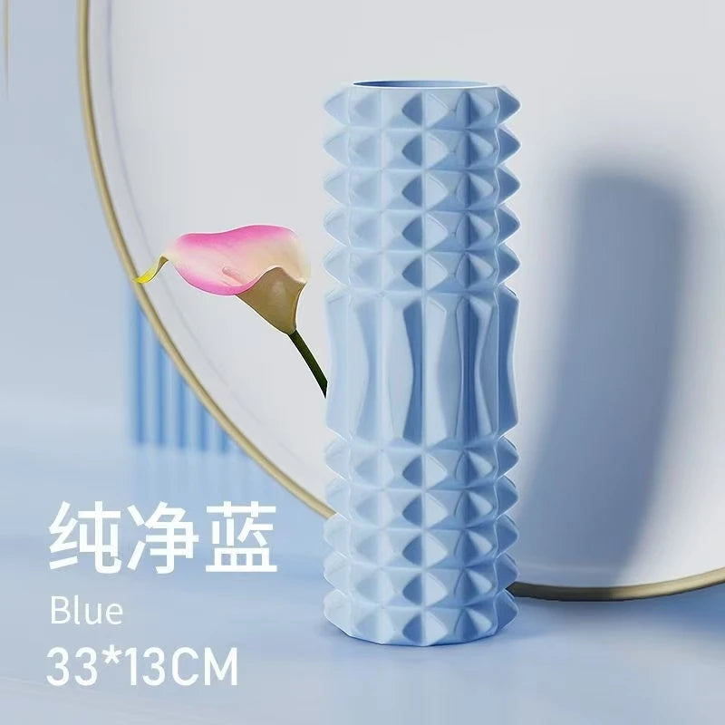 Bloque de masaje muscular con rodillo de espuma para yoga de 45 cm.