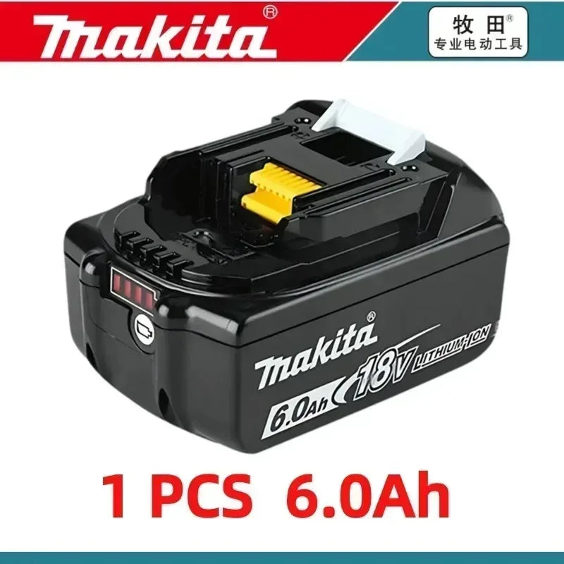 Taladro DDF487 - 2 Baterías 18V 9Ah BL1890B + Cargador DC18RC Compatible para Makita
