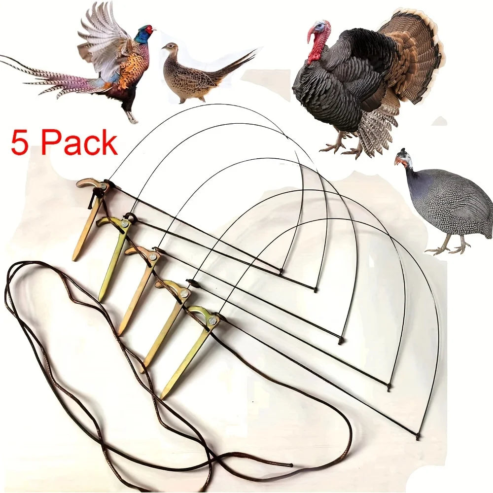 Trampa profesional para aves: pollos,  perdices y ánades, faisanes, patos salvajes,