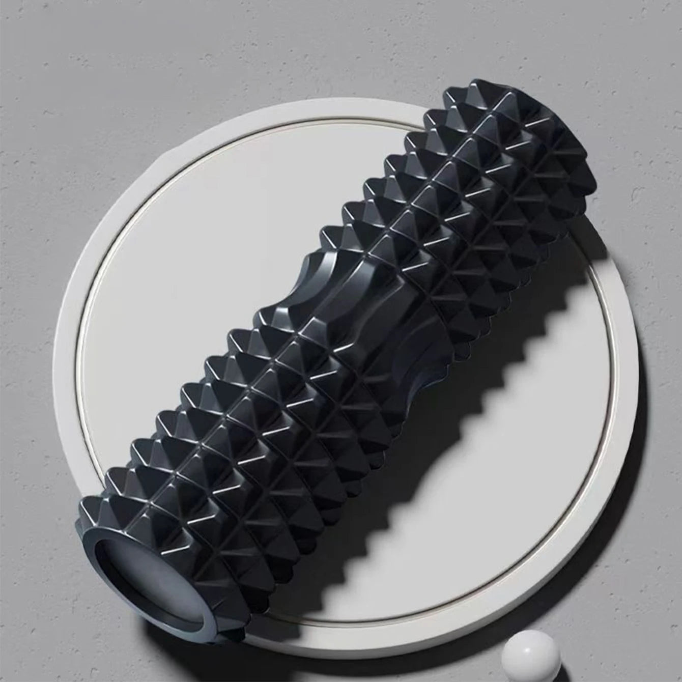 Bloque de masaje muscular con rodillo de espuma para yoga de 45 cm.