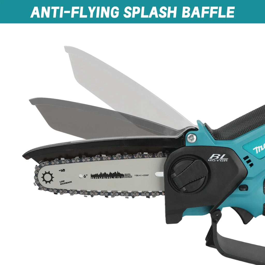 Motosierra inalámbrica Makita de 18 V sin escobillas, 20 mm de recorrido