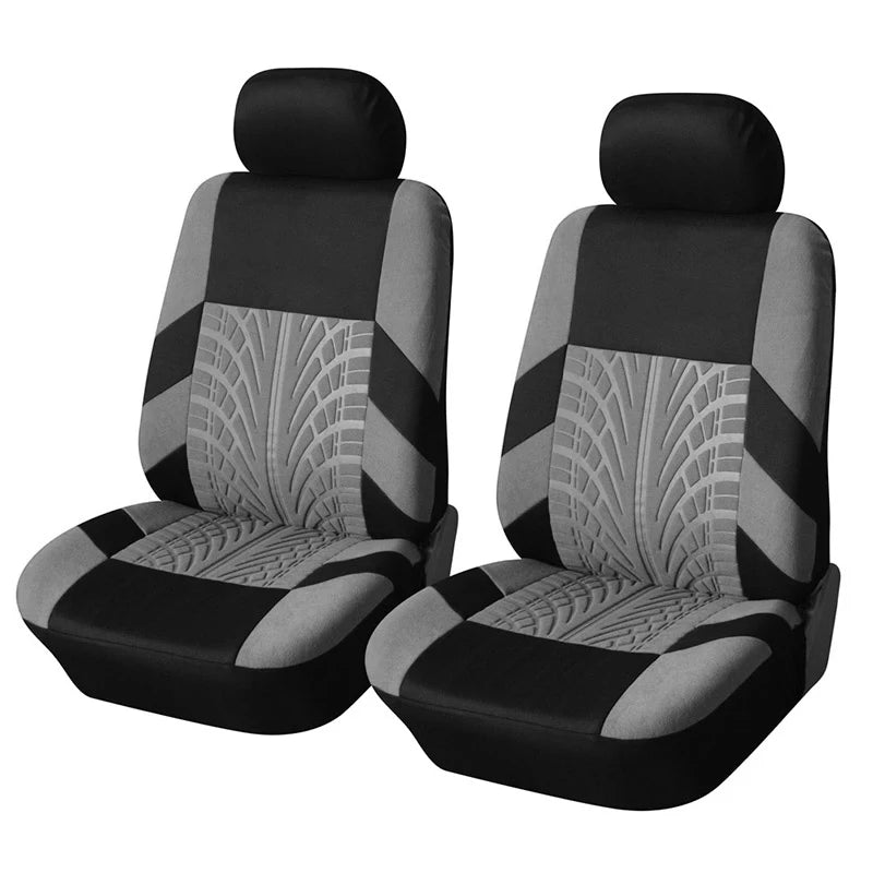 Juego de fundas para asientos de coche con bordado de marca,