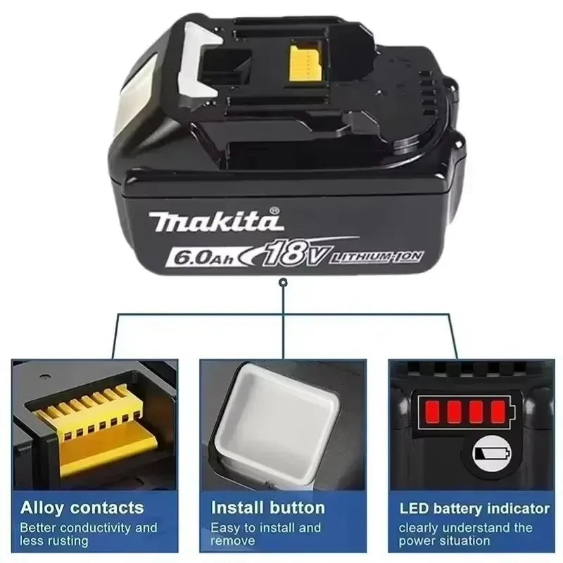 Batería Makita BL1840 original de 18 V compatible con herramienta eléctrica Makita
