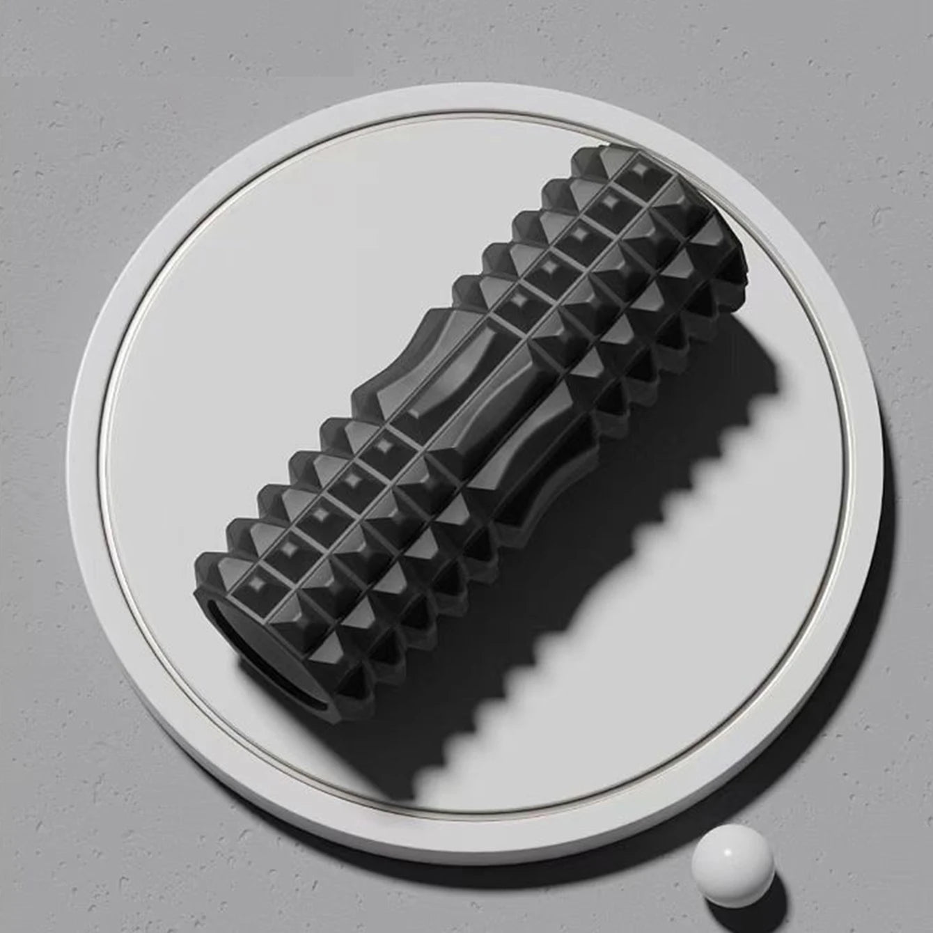 Bloque de masaje muscular con rodillo de espuma para yoga de 45 cm.