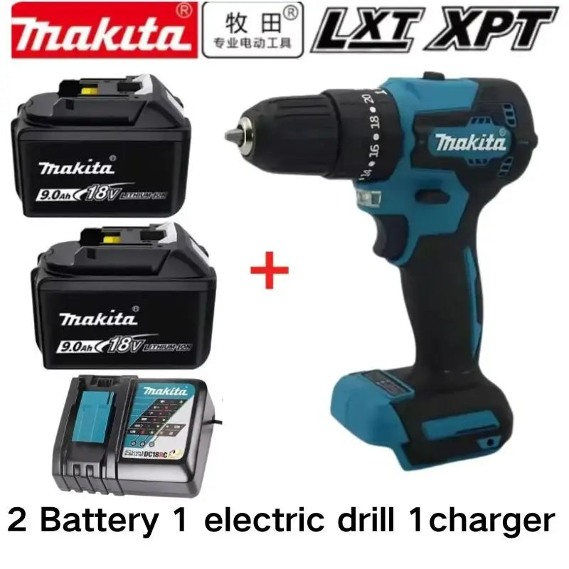 Batería Makita 18V con Cargador - 6.0Ah y 9.0Ah Disponibles | Compatible DDF487