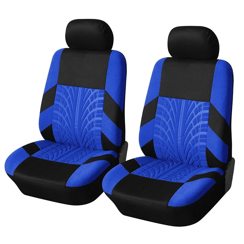 Juego de fundas para asientos de coche con bordado de marca,