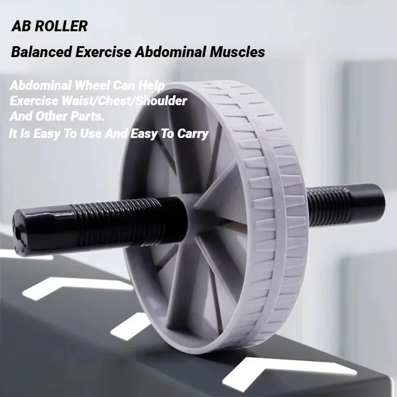 Rueda abdominal resistente con rodillo antideslizante para fortalecer los músculo