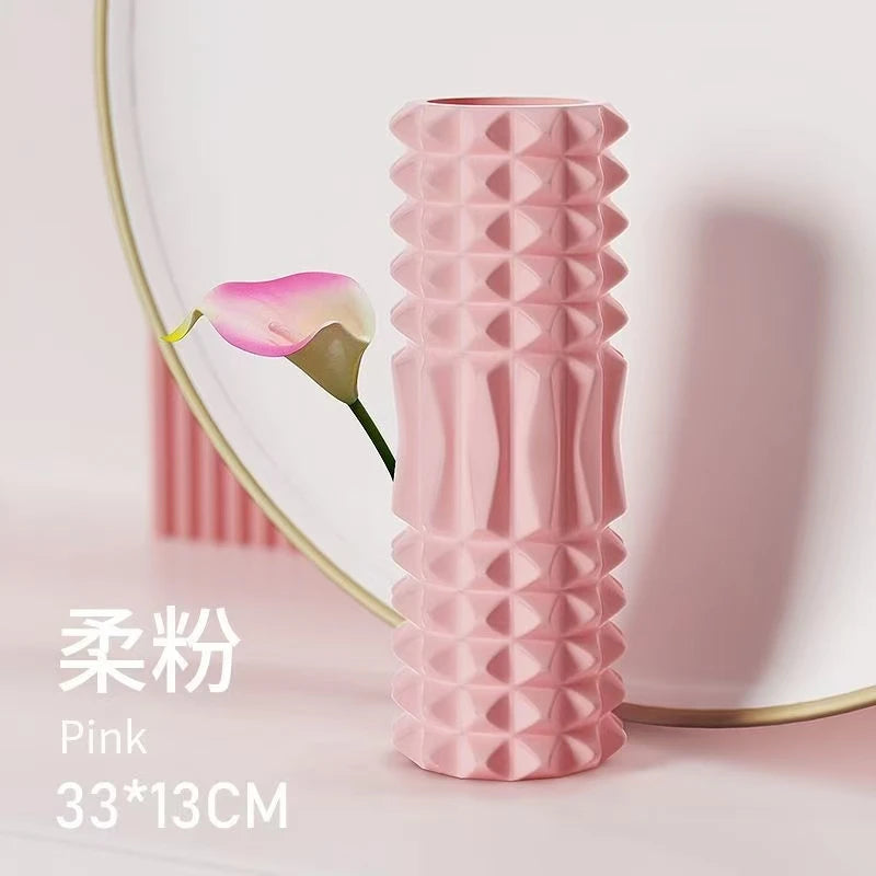 Bloque de masaje muscular con rodillo de espuma para yoga de 45 cm.